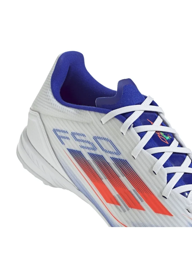 Adidas F50 League Tf White Football Shoes 3.5