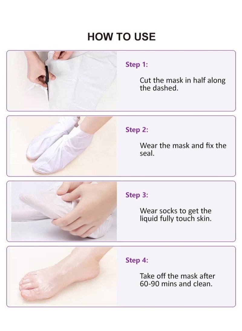 Kormesic 5PCS Aloe Vera Foot Mask 35ml/pair - Image 3