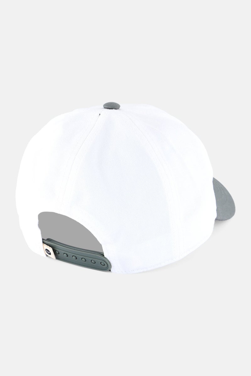 Roxy Women Embroidered Logo Adjustable Cap, White/Olive - Image 2