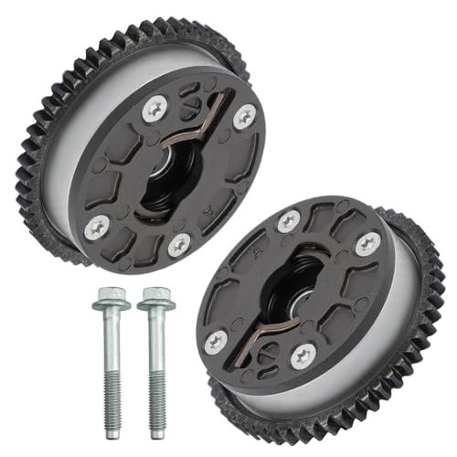 LDCRE 2PCS Variable Valve Timing Sprocket Gear Fit for 20162021 Chevy Malibu Cruze Equinox GMC Terrain Encore 14L 15L L4Intake Exhaust VVT Camshaft Phaser Sprocket Replace 916638 12643698 12655753 - Image 1
