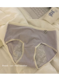 Women Cotton Menstrual Protective Briefs 3 Pack,Size 2XL