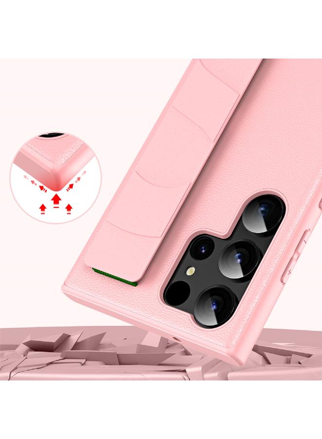 S-TOP Case For Samsung Galaxy S23+ 5G Skin Elastic Wrist Grip Back Cover Phone Case - Image 3