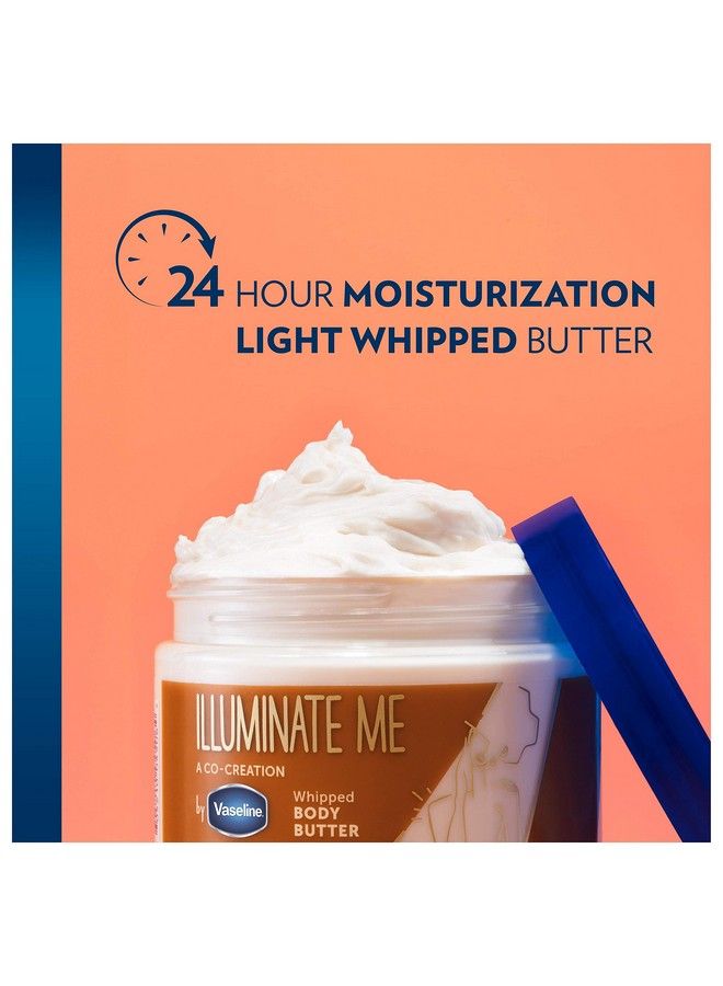 Vaseline Illuminate Me Body Butter Created For Melanin Rich Skin Whipped Body Butter Provides 24 Hour Moisturization For Dry Skin 11 Oz - Image 5