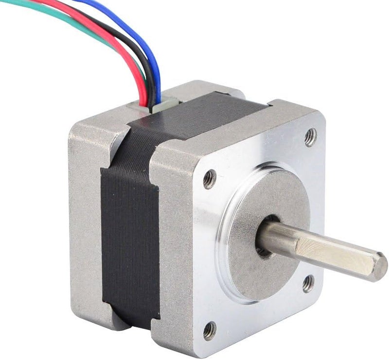 STEPPERONLINE Nema 14 Stepper Motor 0.9deg(400 Steps/rev) 0.4A 11Ncm/15.6oz.in Bipolar 4-Wires - Image 3