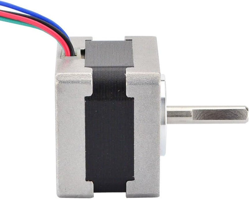 STEPPERONLINE Nema 14 Stepper Motor 0.9deg(400 Steps/rev) 0.4A 11Ncm/15.6oz.in Bipolar 4-Wires - Image 4