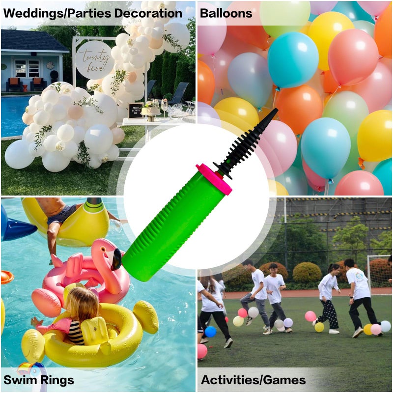 Doilomand Balloon Pump Hand Held â€“ Two Way Dual Action Inflator Air Pump for Balloons - Image 5