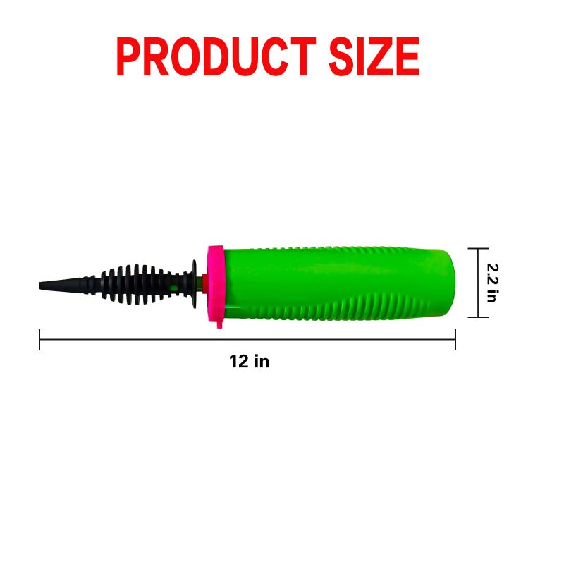 Doilomand Balloon Pump Hand Held â€“ Two Way Dual Action Inflator Air Pump for Balloons - Image 3