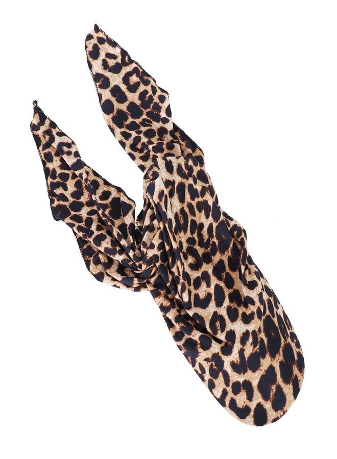 دينبري أغطية رأس طويلة جاهزة من دينبري للنساء، باندانا، عمامة، قبعة، غطاء رأس لعلاج السرطان الكيميائي، أغطية رأس للنساء الصلع، أغطية شعر (نقشة جلد النمر، صبغ ربطة العنق، تمويه) - Image 5