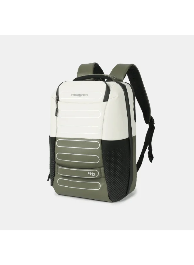 هيدجرين حقيبة ظهر للجنسين HCMBP07 | حقيبة لابتوب مقاس 15.6 بوصة بتصميم من قسمين مع حماية RFID | حقيبة خفيفة للمكتب والسفر