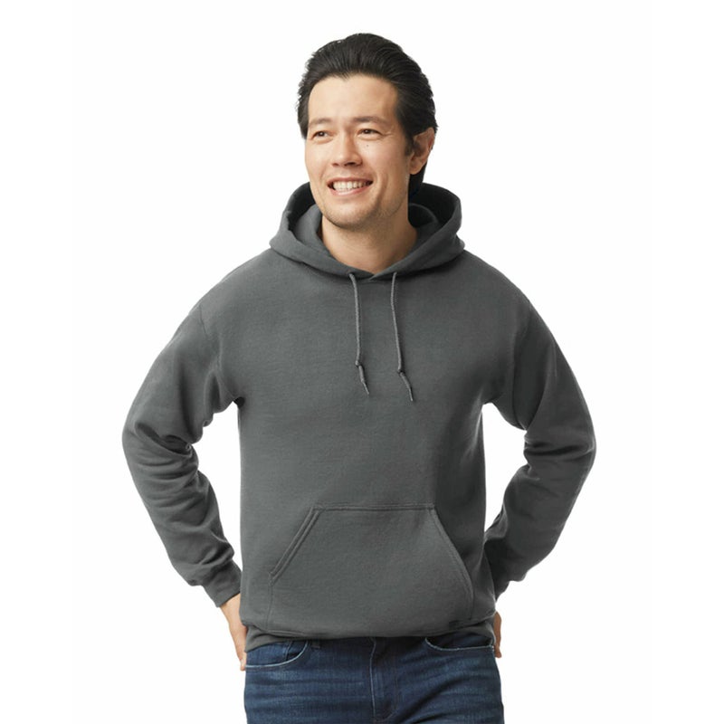 Gildan Adult Fleece Hoodie Sweatshirt, Style G18500, Multipack, Charcoal (1-Pack), X-Large - Image 1