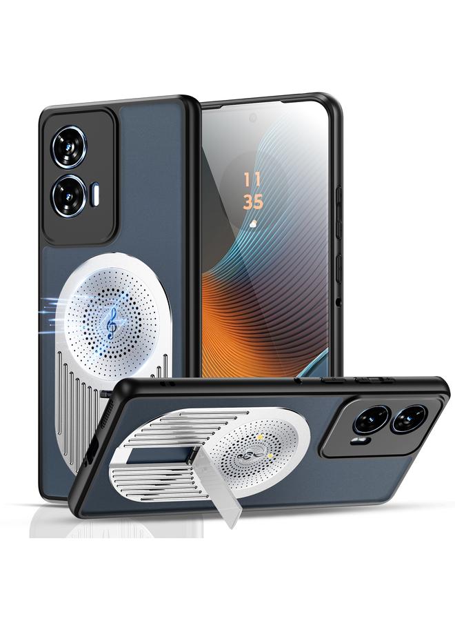 اس-توب جراب لهاتف موتورولا إيدج 50 فيوجن، جراب هاتف مزود بحامل MagSafe للعلاج بالروائح وتبديد الحرارة - Image 1