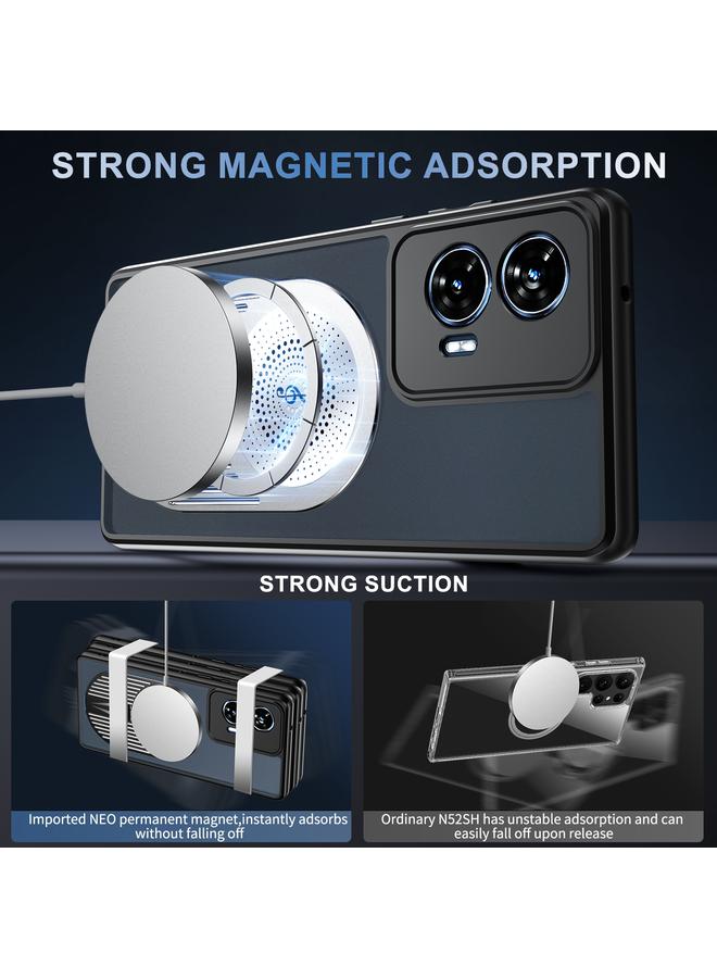 اس-توب جراب لهاتف موتورولا إيدج 50 فيوجن، جراب هاتف مزود بحامل MagSafe للعلاج بالروائح وتبديد الحرارة - Image 2