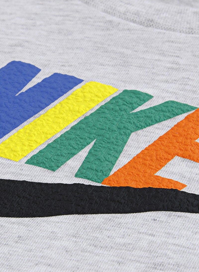 نايكي بلوزة قصيرة الأكمام من القطن للعائلة من كيدز كلوب - Image 3