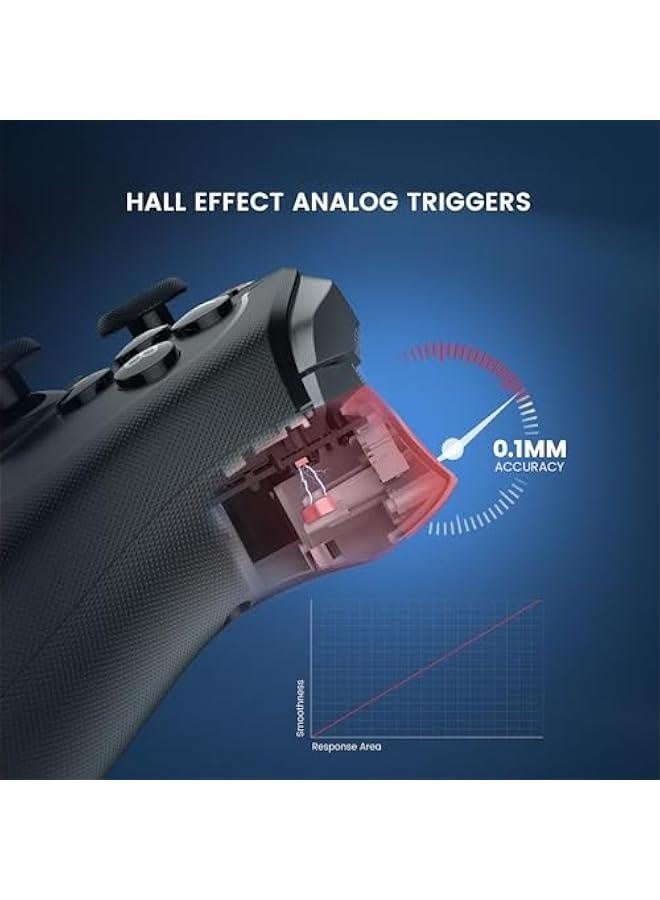 T4 Cyclone Pro Wireless Pro Controller for Switch/Lite/OLED, Hall Effect Controller (No Drifting) for Windows PC, macOS, Steam Deck, Android & iOS - Image 3