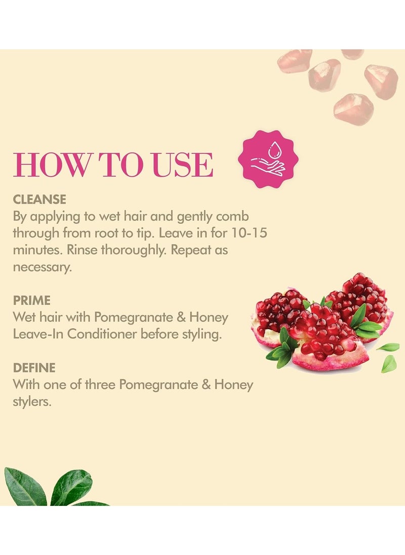 Generic - Mielle Pomegranate & Honey Detangling Conditioner, Hydrating & Moisturizer For Dry, Damaged, & Frizzy Hair, Treatment For Thick Curly Wavy Hair Type 4 Hair, 12-Fluid Ounces - Image 1
