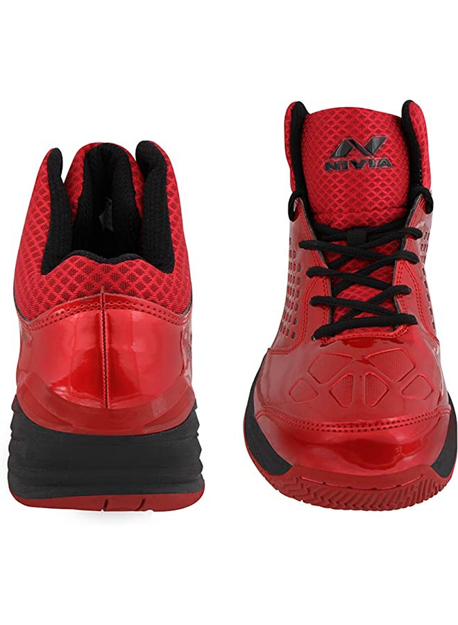 Nivia Warrior Basketball Shoes for Men & Boys | Material : PU Synthetic Leather | Soft Cushion EVA Inner Insole | Comfortable & Durable | Lightweight - Image 3