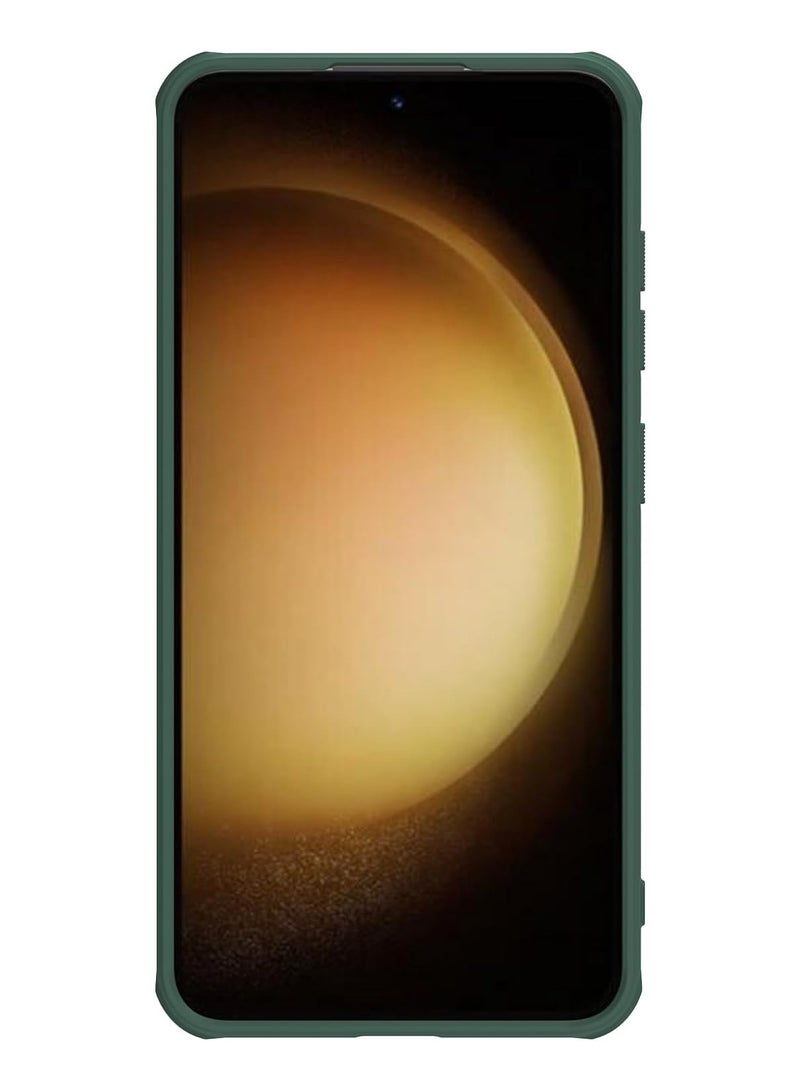 Nillkin Super Frosted Shield Pro Magnetic Series Cover Case Designed For Samsung Galaxy S24 Plus - Green - Image 3