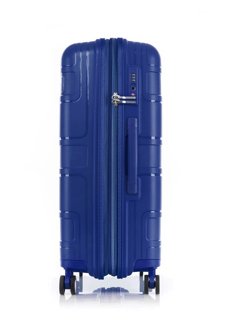 AMERICAN TOURISTER LITEVLO hard spinner luggage cabin 55cm - blue  - Image 3