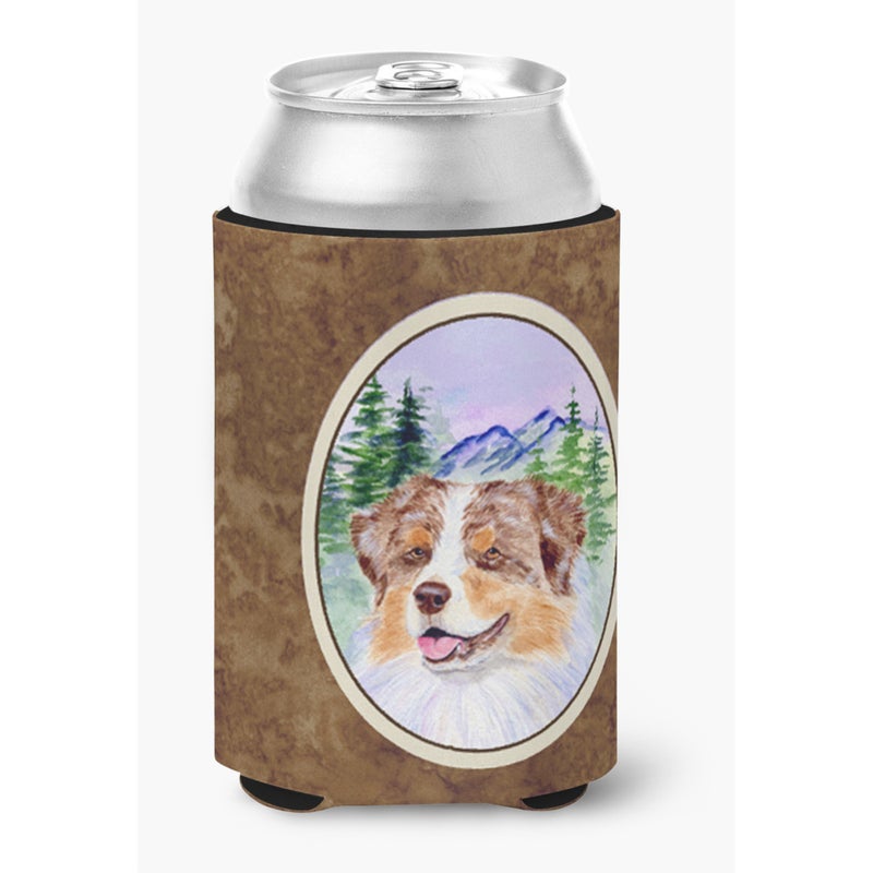 Australian Shepherd Can or Bottle Beverage Insulator Hugger