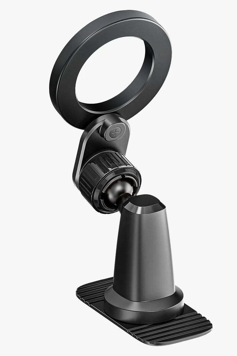 GREEN LION MagSafe Rotatable Phone Holder GX-42 with Powerful Magnets & Dual-Axis Adjustment / Universal Compatibility / Base 3M Hydraulic Adhesive / Strong 3M Adhesive - Black - Image 2