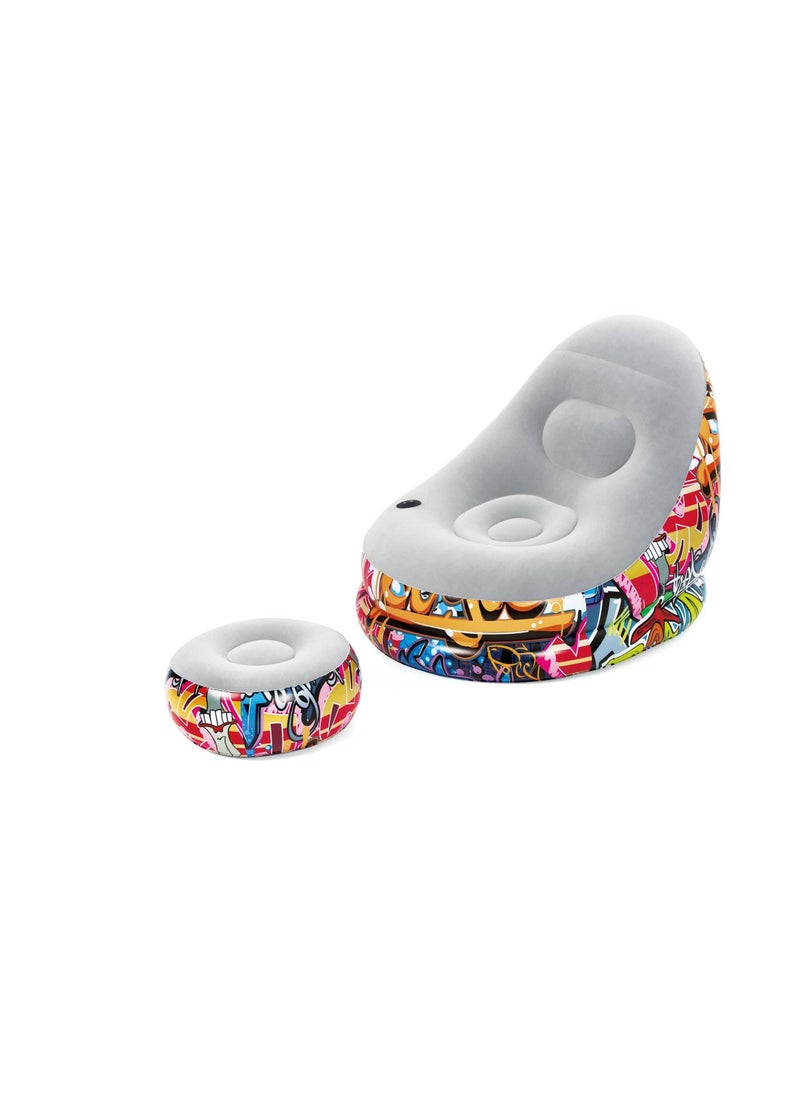 Bestway Bestway 1-Person Inflatable Air Chair (100 x 121 x 86 cm)  - Image 1