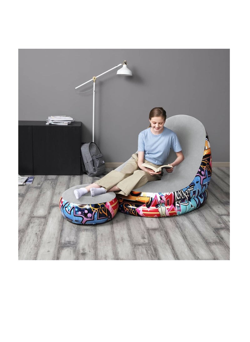Bestway Bestway 1-Person Inflatable Air Chair (100 x 121 x 86 cm)  - Image 2