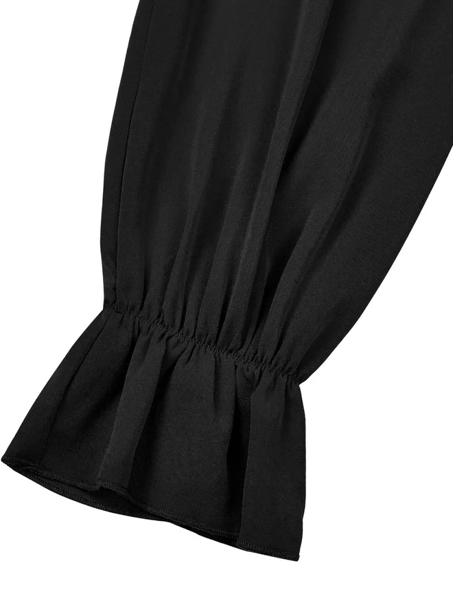 Take Two Take Two Embroidered V Neck Long Sleeves Top