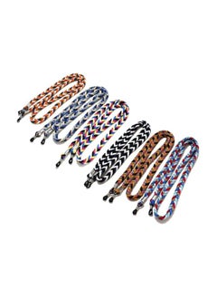 Oasisgalore 6PCS Adjustable Cotton Eyeglass Straps, Non-Slip Multi-Color Retainers  - Image 2