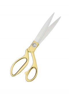 Cool Baby Stainless Steel Sharp Tailor Scissors for Clothing Dressmaking Shears Fabric Craft Cutting Adjustable Kitchen Scissors Gold  - Image 1