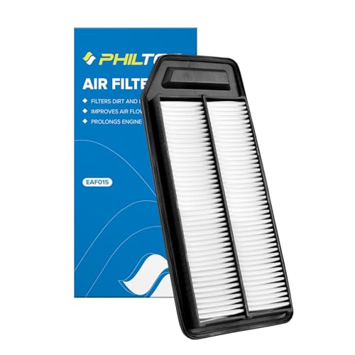 PHILTOP Engine Air Filter CA9564 Replacement for 2003-2007 Accord 2.4, 2004-2008 TSX, Rigid Panel - Image 1