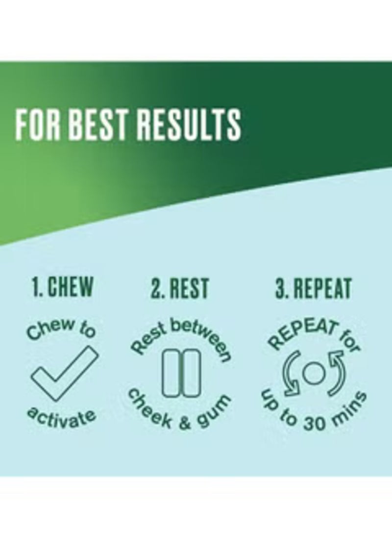 nicorette Refreshing Mint Flavor 4 Mg Gum 210 Pieces  - Image 2