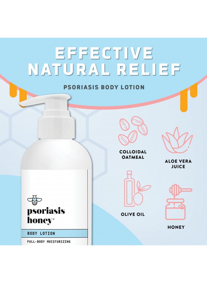 PSORIASIS HONEY PSORIASIS HONEY Daily Moisturizing Body Lotion - Anti-Itch Day & Night Cream - Psoriasis Treatment for Skin - Ointment for Itch Relief - Psoriasis Cream Helps Dry Skin (16oz) - Image 2