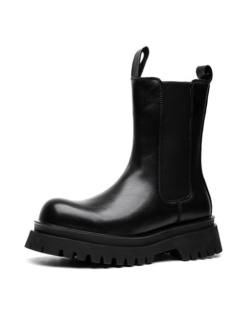 New Thick Sole Elevated Casual Martin Boots