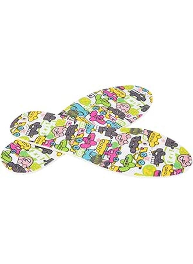 Breathable Latex Kids Insoles Cushioned Massage Inserts For Comfort Size 26 36 - Image 1