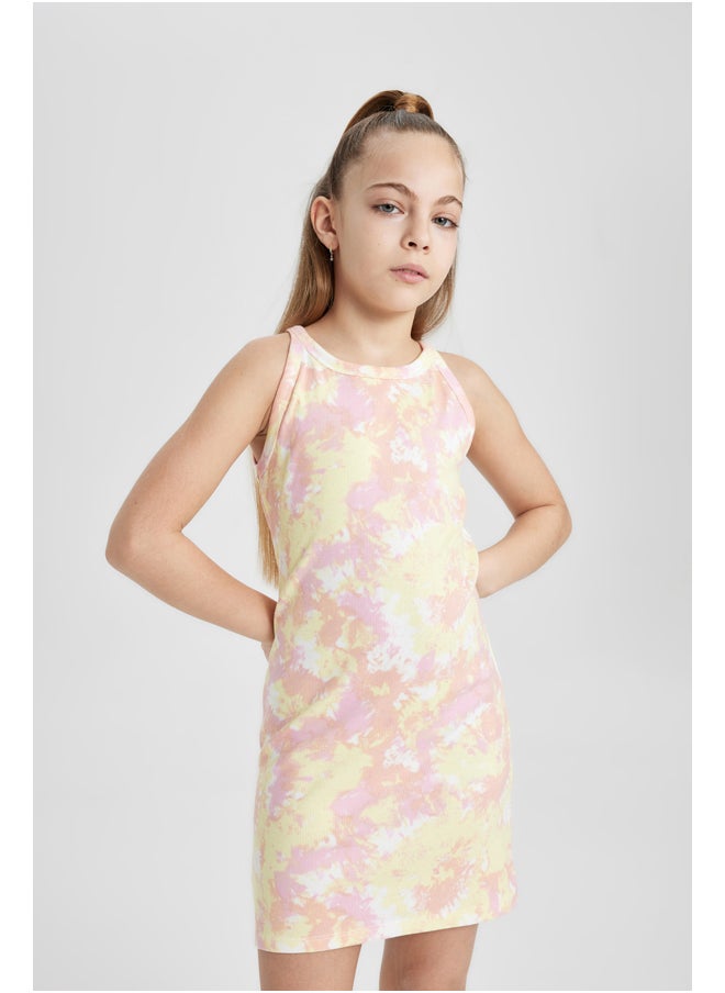 DeFacto - Girl Regular Fit Sleeveless Knitted Dress - Image 1