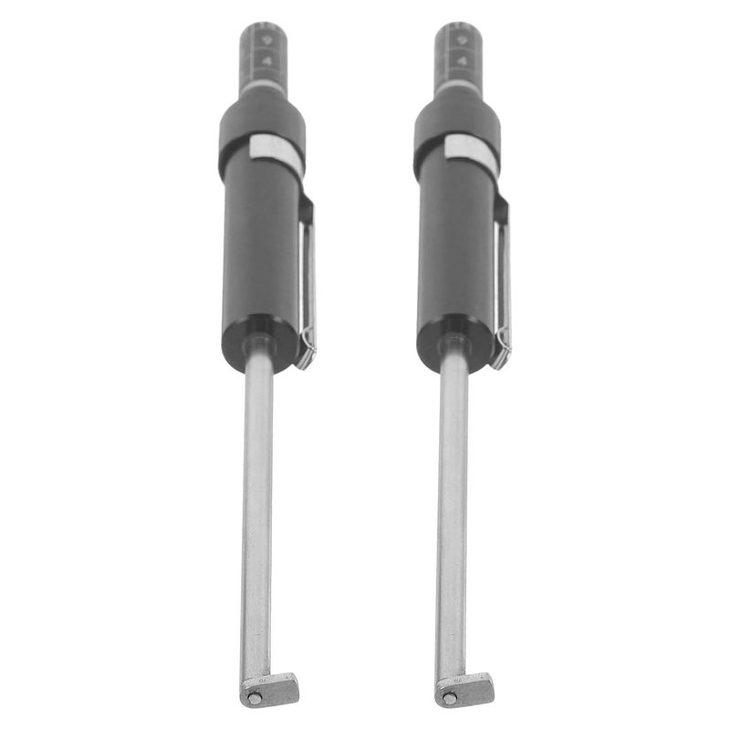 Brake Pad Thickness Gauge Dual Scale 2 Piece Set for Tire Tread Depth Measurement and Safety Inspection - Image 2