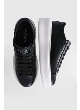 Lufian Gage High Sole Casual Leather Sneakers  - Image 2