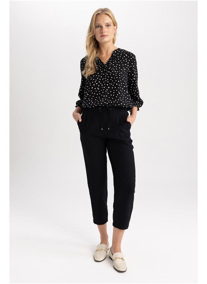 DeFacto - Woman Jogger Fit Woven Trousers - Image 1
