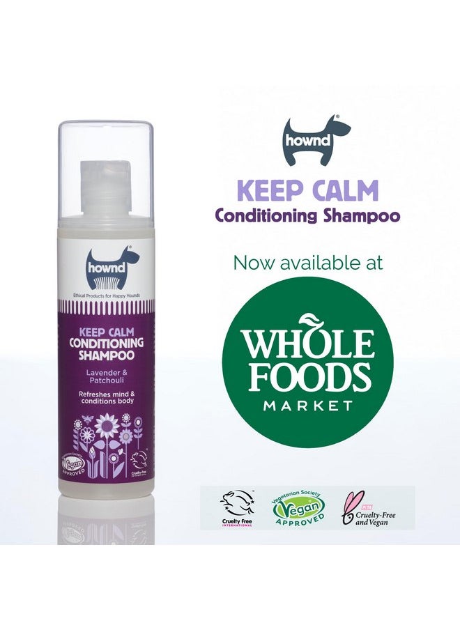 Hownd - Hownd Calming & Relaxing 2-in-1 Dog Shampoo & Conditioner - Gentle Natural Vegan Formula w/Lavender - Cleans, Conditions, Detangles & Reduces Shedding, Hypoallergenic - Image 1