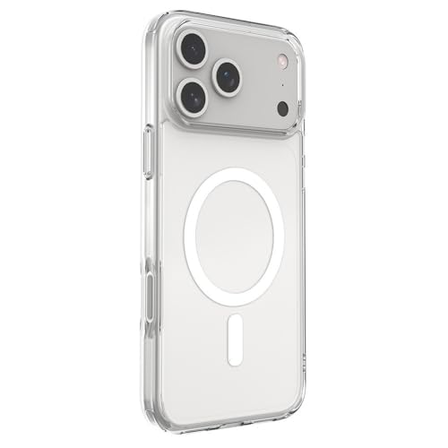 Caisles Ultra-Hybrid Transparent Clear Case– Anti-Yellow, Magnetic Ring, Camera Protection, Shockproof, Slim Fit & Wireless Charging Safe (iPhone 17 PRO) - Image 1