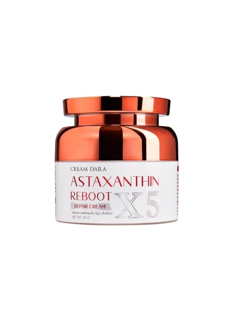 Dara Cream Dara Astaxanthin Reboot X5 Plus Repair Cream for Anti-Aging, Wrinkle Reduction, Antioxidant - 30g with Astaxanthin & Niacinamide Anti Aging Face Moisturizer for Bright Skin - Image 3