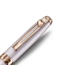 Sheaffer Sheaffer Gift Set - EIP Prelude Mini 9810 Pastel Pink Ballpoint Pen with Swarovski Crystal and Full-Grain Leather Credit Card Holder