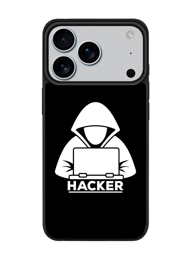 Stylizedd iPhone 17 Pro Case, [Compatible with MagSafe] Slim Magnetic cover Phone Case iPhone 17 Pro -Hacker - Image 1