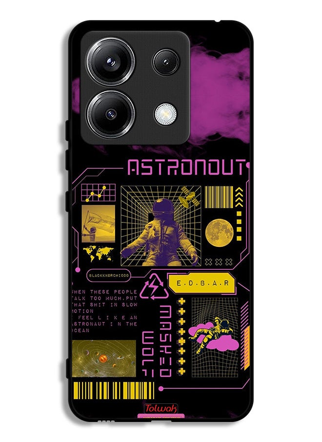 Tolwak Xiaomi Redmi Note 13 Pro 5G Protective Case Cover Astronaut Sticker  - Image 1