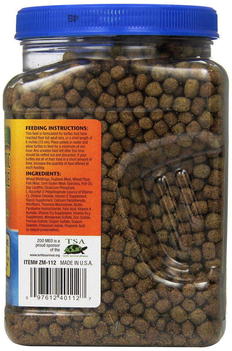 Zoo Med Natural Aquatic Turtle Food, Maintenance Formula, 24-Ounce - Image 3