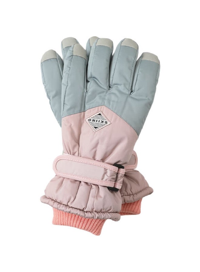 Mission Uv Warm Gloves For Women, Autumn And Winter Windproof And Cold-Resistant, Fleece-Lined, For Skiing, Cycling, Driving, Electric Bicycles, Touchscreen Gloves - Image 3