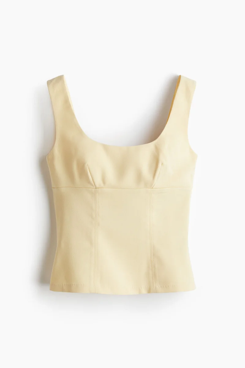H&M Tapered-Waist Vest Top