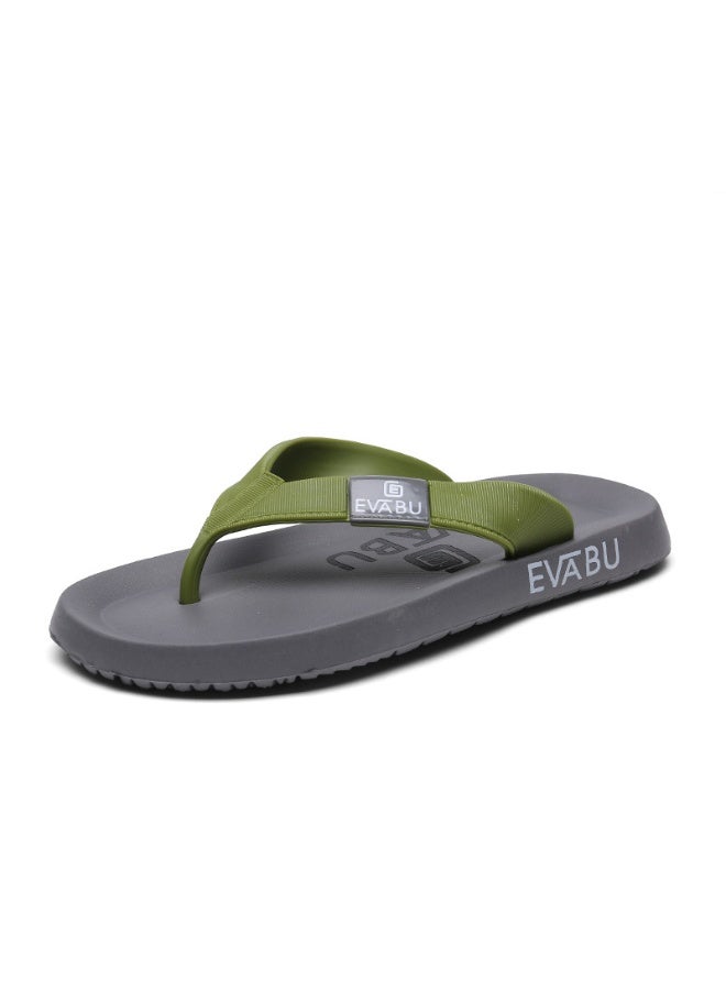 EVEXIA Summer Quality Men's  High Elastic Rubber Wear Resistant Lightweight Flip Flops Casual Outdoor Beach Stream Men Sandals - Image 1