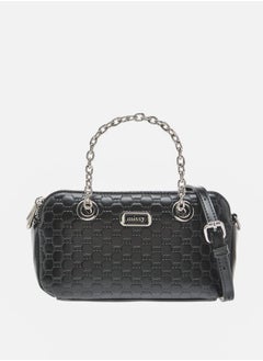 MISSY Women Logo Embossed Crossbody Bag with Detachable Strap and Zip Closure  - Image 1