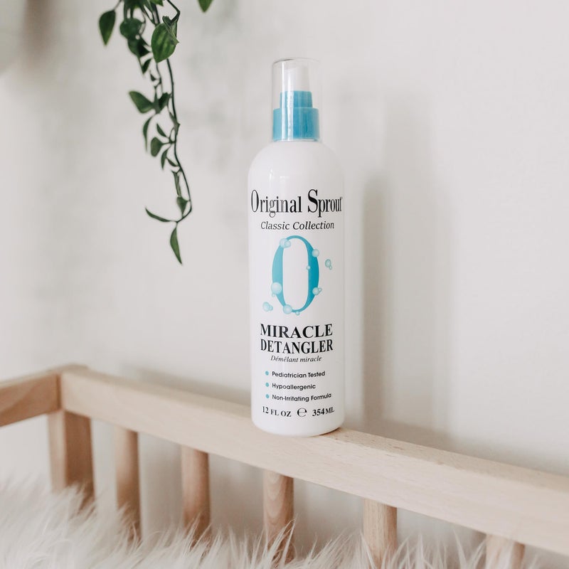 Original Sprout Original Sprout Miracle Detangler, Leave-In Conditioner Treatment for All Hair Types, 12 oz. Bottle - Image 4